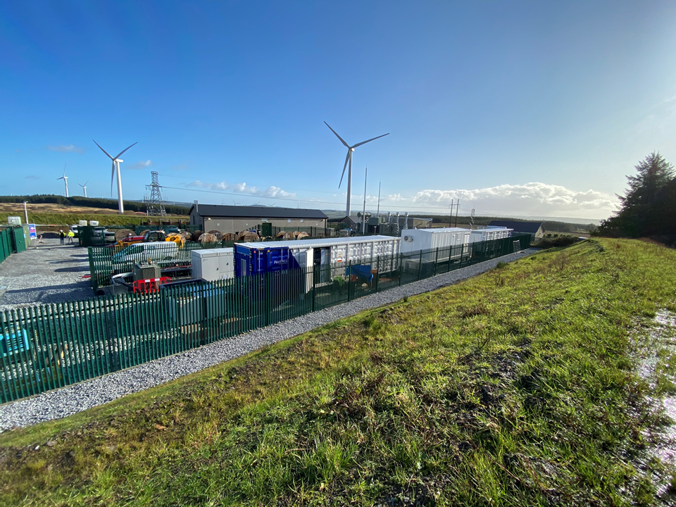 Fast-responding 11-MW energy storage system to help stabilize Irish grid